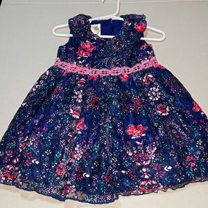 Laura Ashley London girls size 24 months floral dress
